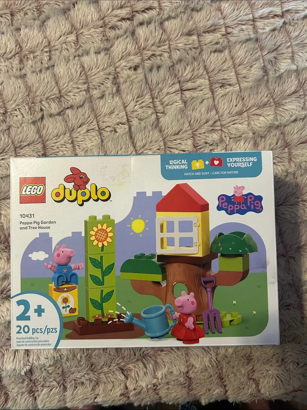 Lego Peppa Pig Garden and Tree House Playset - 10431